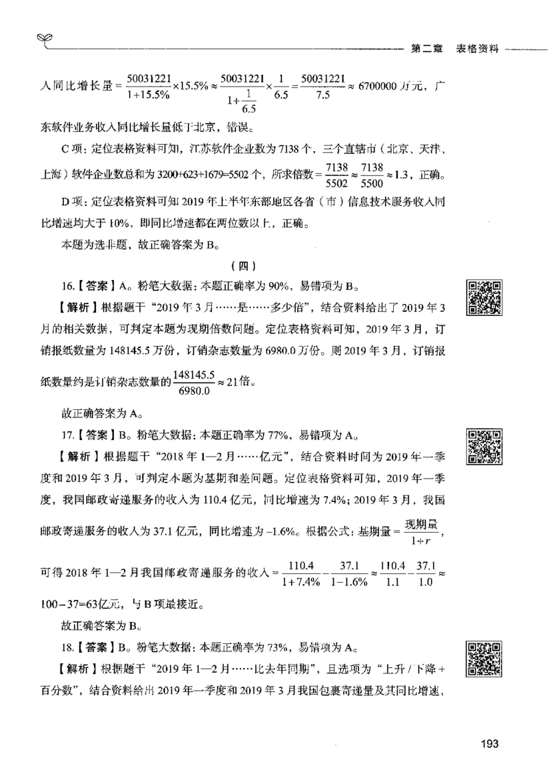 10资料分析（答案）2023年5月版_26吉林考备考资料包_11省考刷题包_04决战行测5000题_行测5000题2023年5月版次