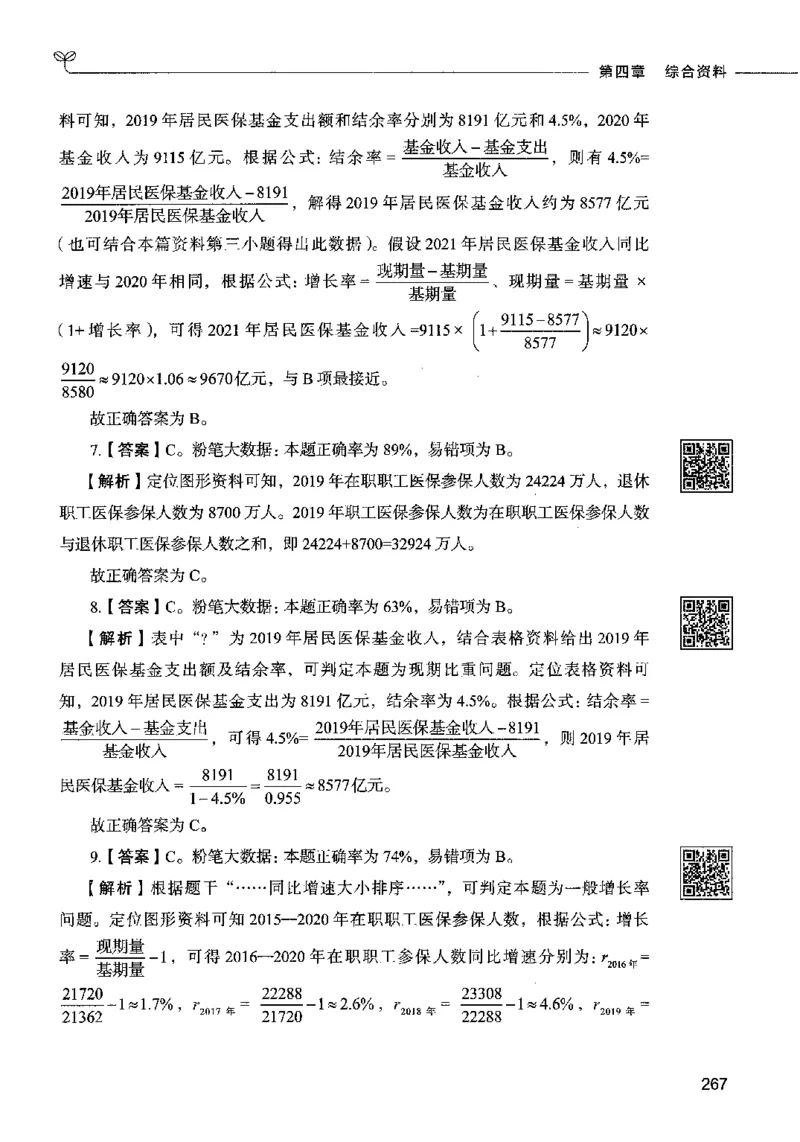 10资料分析（答案）2023年5月版_26吉林考备考资料包_11省考刷题包_04决战行测5000题_行测5000题2023年5月版次