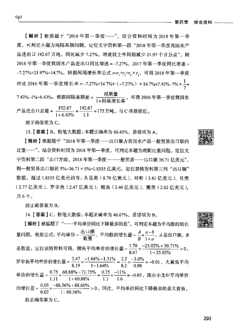 10资料分析（答案）2023年5月版_26吉林考备考资料包_11省考刷题包_04决战行测5000题_行测5000题2023年5月版次