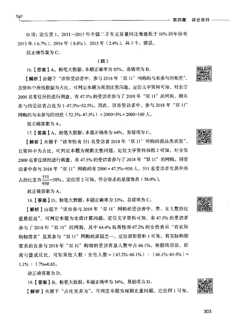 10资料分析（答案）2023年5月版_26吉林考备考资料包_11省考刷题包_04决战行测5000题_行测5000题2023年5月版次