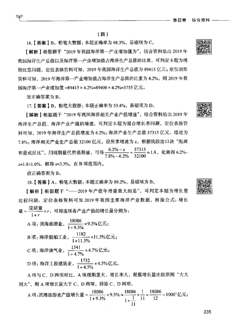 10资料分析（答案）2023年5月版_26吉林考备考资料包_11省考刷题包_04决战行测5000题_行测5000题2023年5月版次