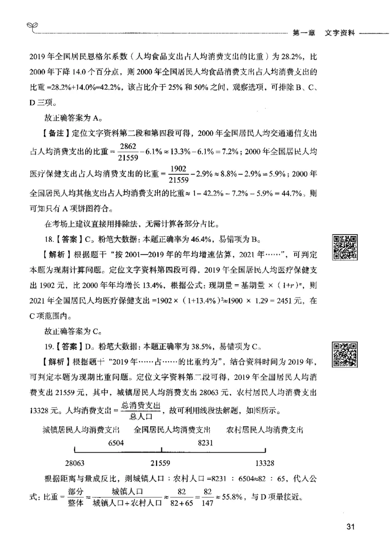 10资料分析（答案）2023年5月版_26吉林考备考资料包_11省考刷题包_04决战行测5000题_行测5000题2023年5月版次