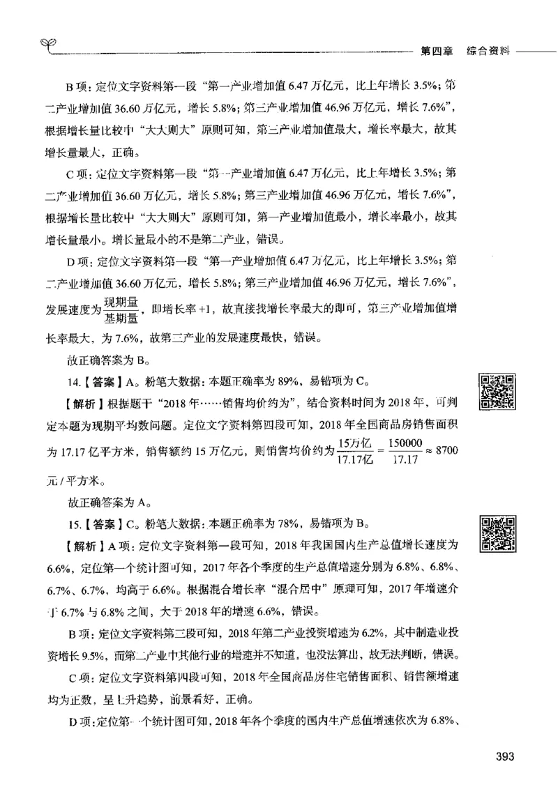 10资料分析（答案）2023年5月版_26吉林考备考资料包_11省考刷题包_04决战行测5000题_行测5000题2023年5月版次