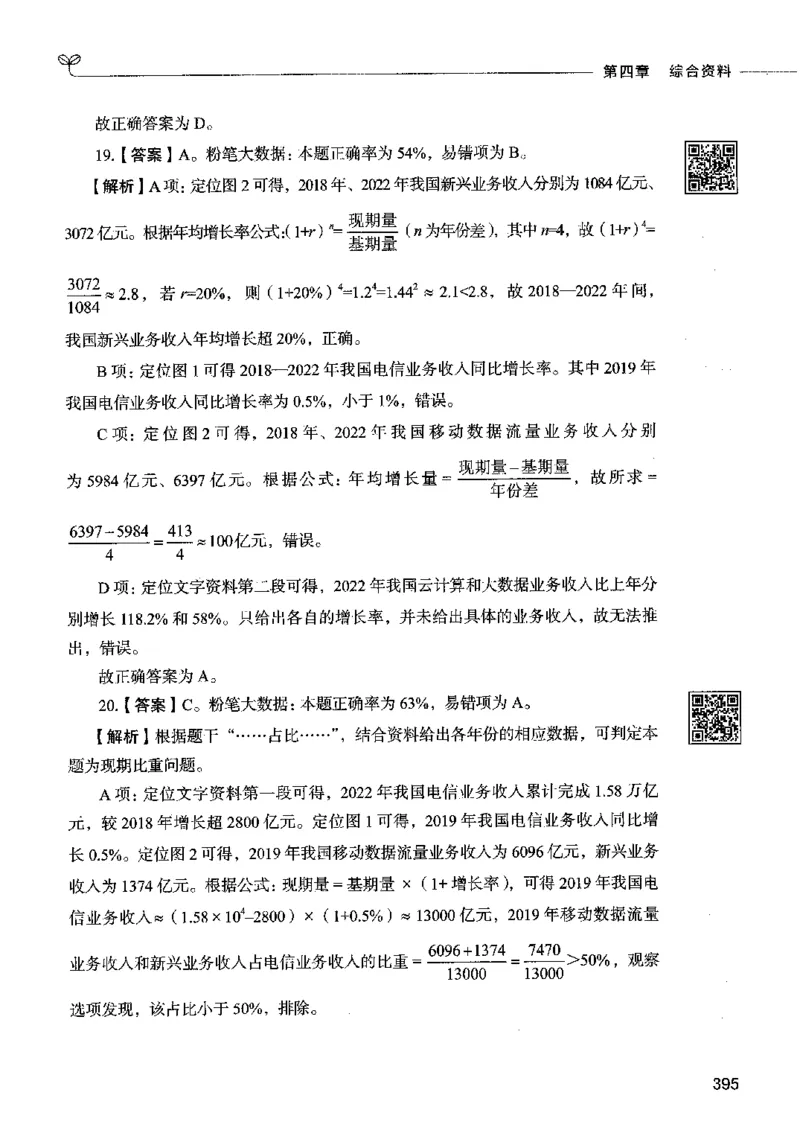 10资料分析（答案）2023年5月版_26吉林考备考资料包_11省考刷题包_04决战行测5000题_行测5000题2023年5月版次