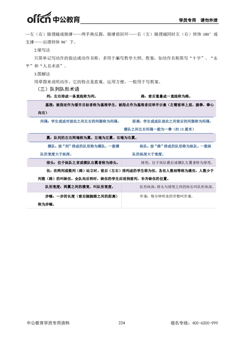 学科知识与教学能力-初中体育讲义295页_教资_33教资笔试历年真题汇总（科一+科二+科三）_科三真题_02初中科三各科电子资料包合集_体育（资料文档）_初中体育