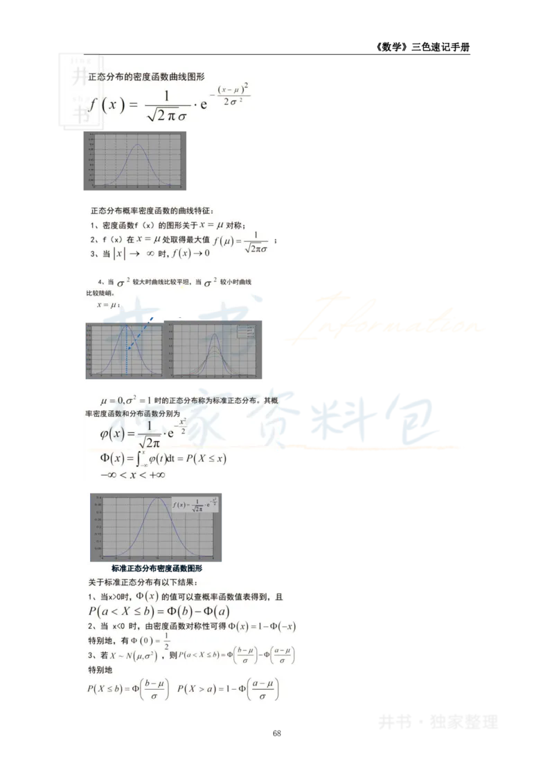 井书&middot;独家资料包教师资格《（高中）数学》三色速记手册（独家整理）_教资_初高中2026教资_25下教师资格证_科三高中各科资料汇总_井书&middot;独家资料包高中各科资料汇总