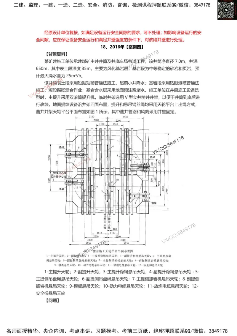 2025年一建矿业实务案例专题（1）_2026年一级建造师_2026年一建矿业_2025年一建矿业SVIP_04-冲刺串讲✿考点强化✿小灶集训_11-矿业《案例专项班》大海SMR_一建矿业案例专题讲义