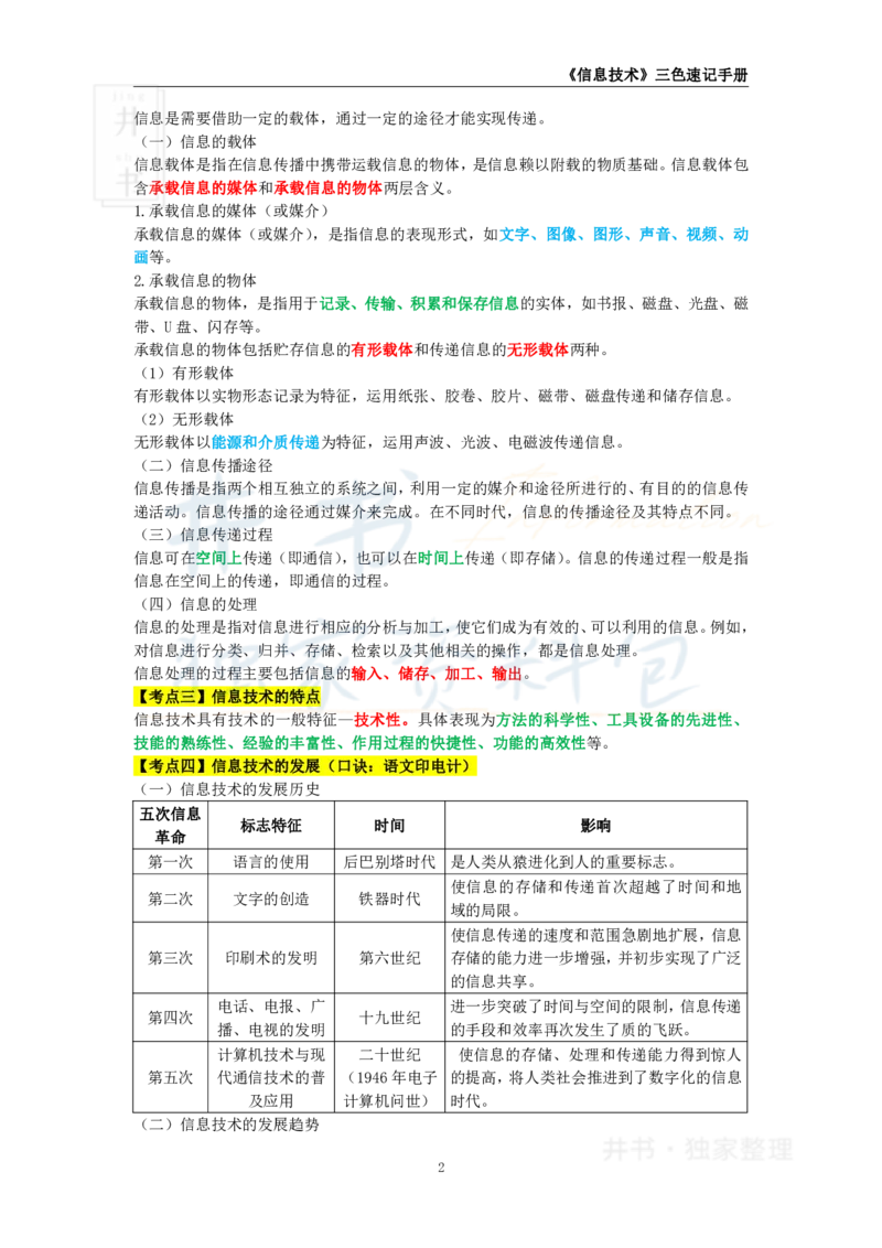 初中信息技术王炸秘籍1_教资_初高中2026教资_25下教师资格证_科三初中各科资料汇总_初中信息技术王炸秘籍