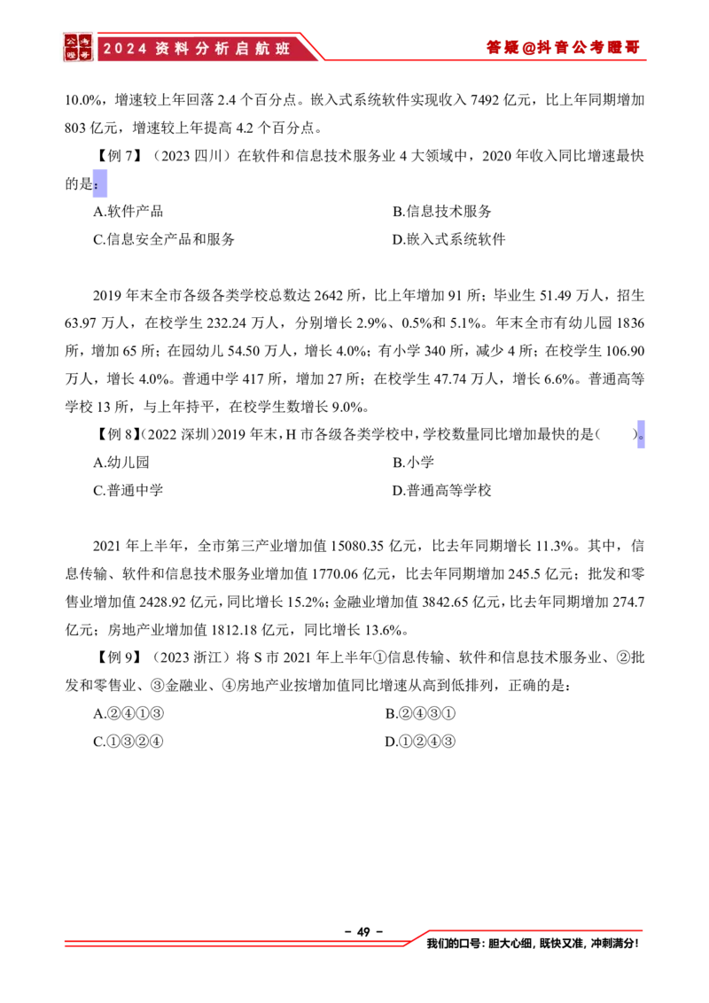2024资料分析启航班讲义-抖音公考瞪哥_2026考公资料_（35）瞪哥，国仕公考_数资2024瞪哥资料分析启航班
