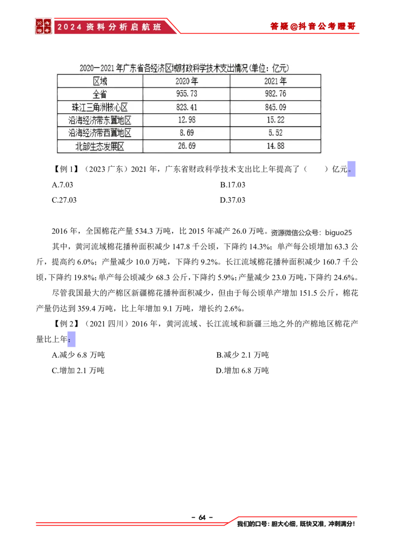 2024资料分析启航班讲义-抖音公考瞪哥_2026考公资料_（35）瞪哥，国仕公考_数资2024瞪哥资料分析启航班