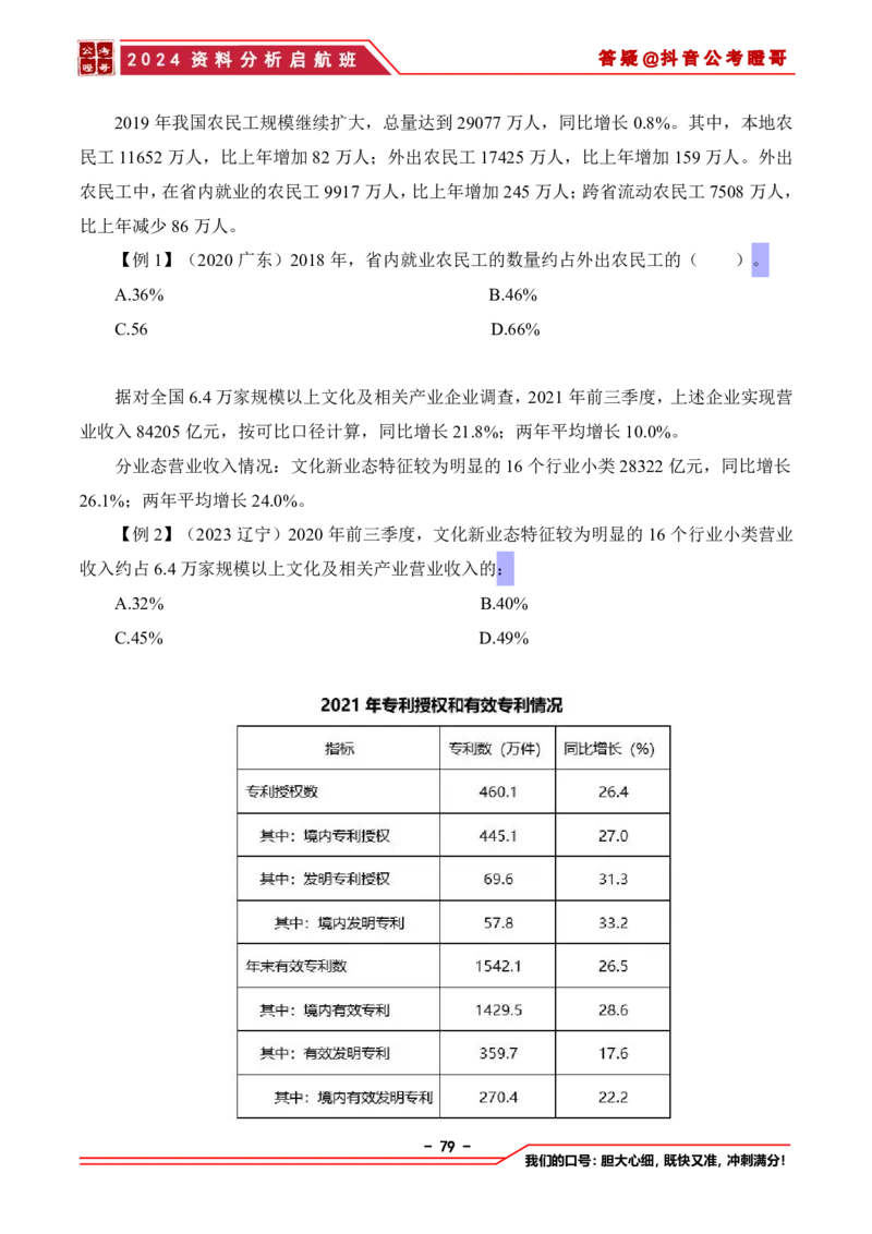2024资料分析启航班讲义-抖音公考瞪哥_2026考公资料_（35）瞪哥，国仕公考_数资2024瞪哥资料分析启航班