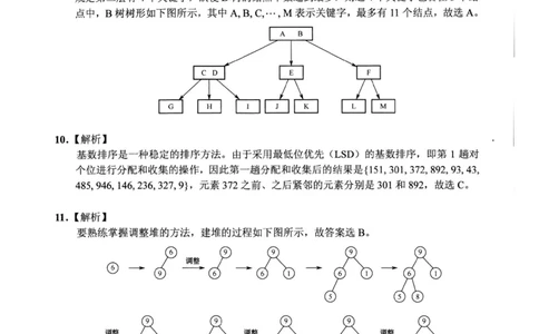 2021年计算机408统考真题解析_408计算机统考历年真题_2009-2025计算机408真题解析