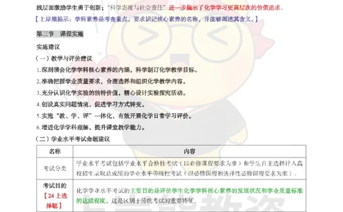 课程标准_教资_初高中2026教资_26上资料（持续更新）_高中科三_高中科目三资料包合集②_高中化学