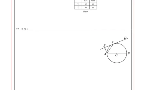 数学（山东济南卷）（答题卡）_2数学总复习_赠送：2024中考模拟题数学_三模（42套）_数学（山东济南卷）