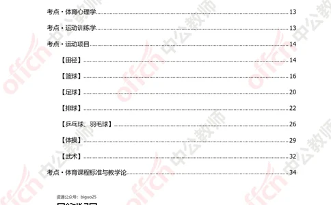 体育知识点汇编_教资_33教资笔试历年真题汇总（科一+科二+科三）_科三真题_02高中科三各科电子资料包合集_体育（资料文档）_高中体育_02科三知识点汇编
