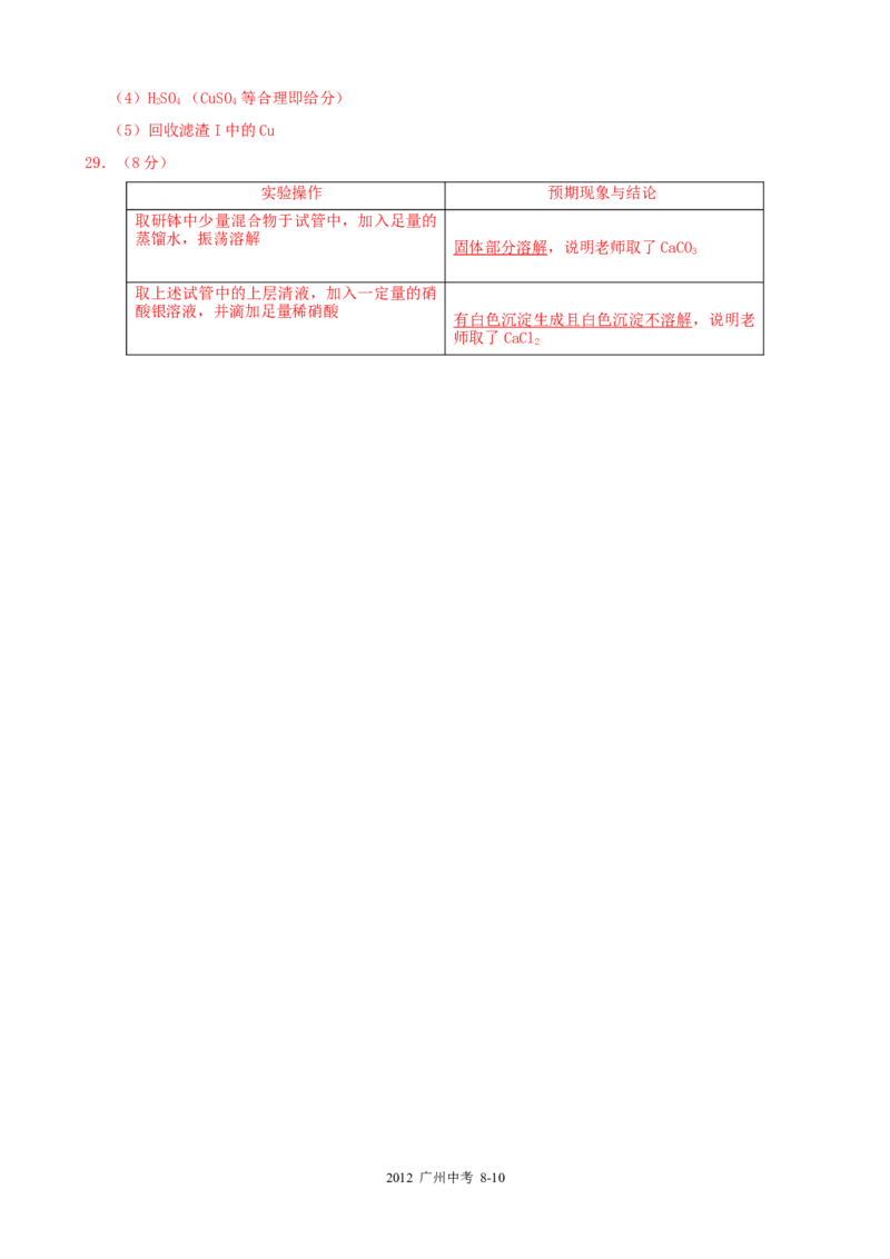 2012年广东省广州市中考化学试卷及答案_中考真题_5.化学中考真题2015-2024年_地区卷_广东省_广东广州中考化学2008---2021年