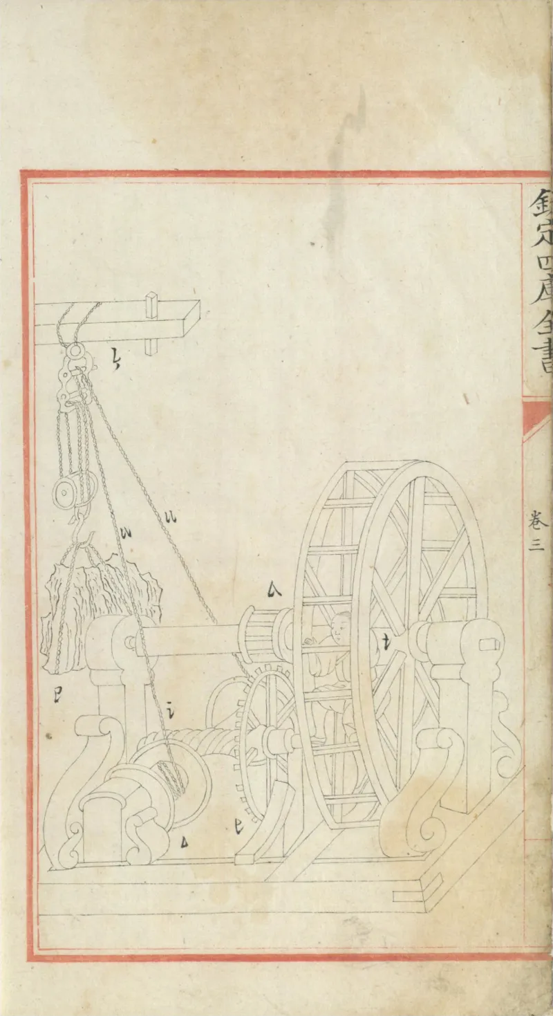 钦定四库全书.零本.子部.奇器图说.卷三.清乾隆时期文渊阁抄本_绝版书_天涯系列_t涯_绝版古籍电子书合集（13大类）_古代生活类