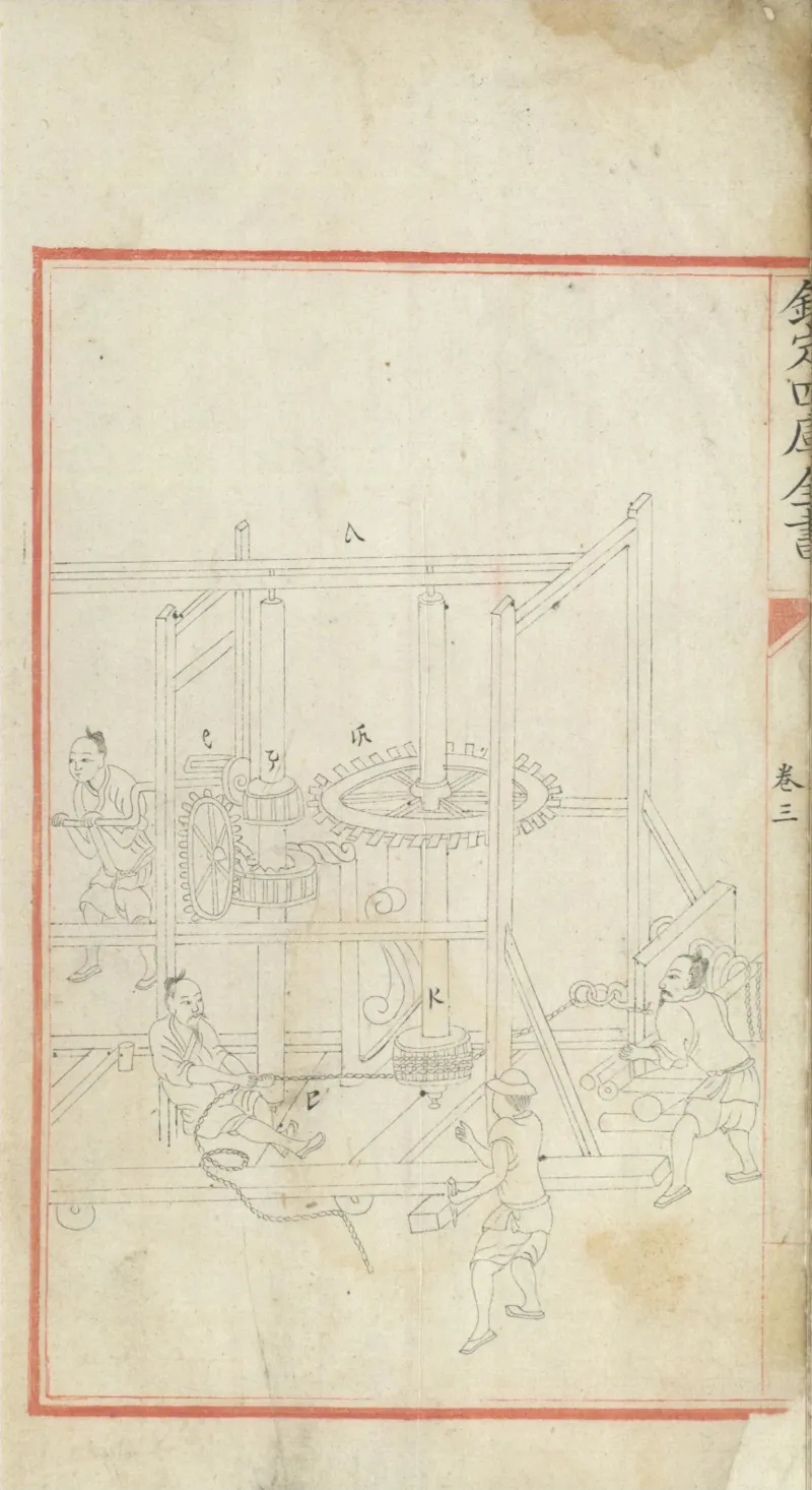 钦定四库全书.零本.子部.奇器图说.卷三.清乾隆时期文渊阁抄本_绝版书_天涯系列_t涯_绝版古籍电子书合集（13大类）_古代生活类