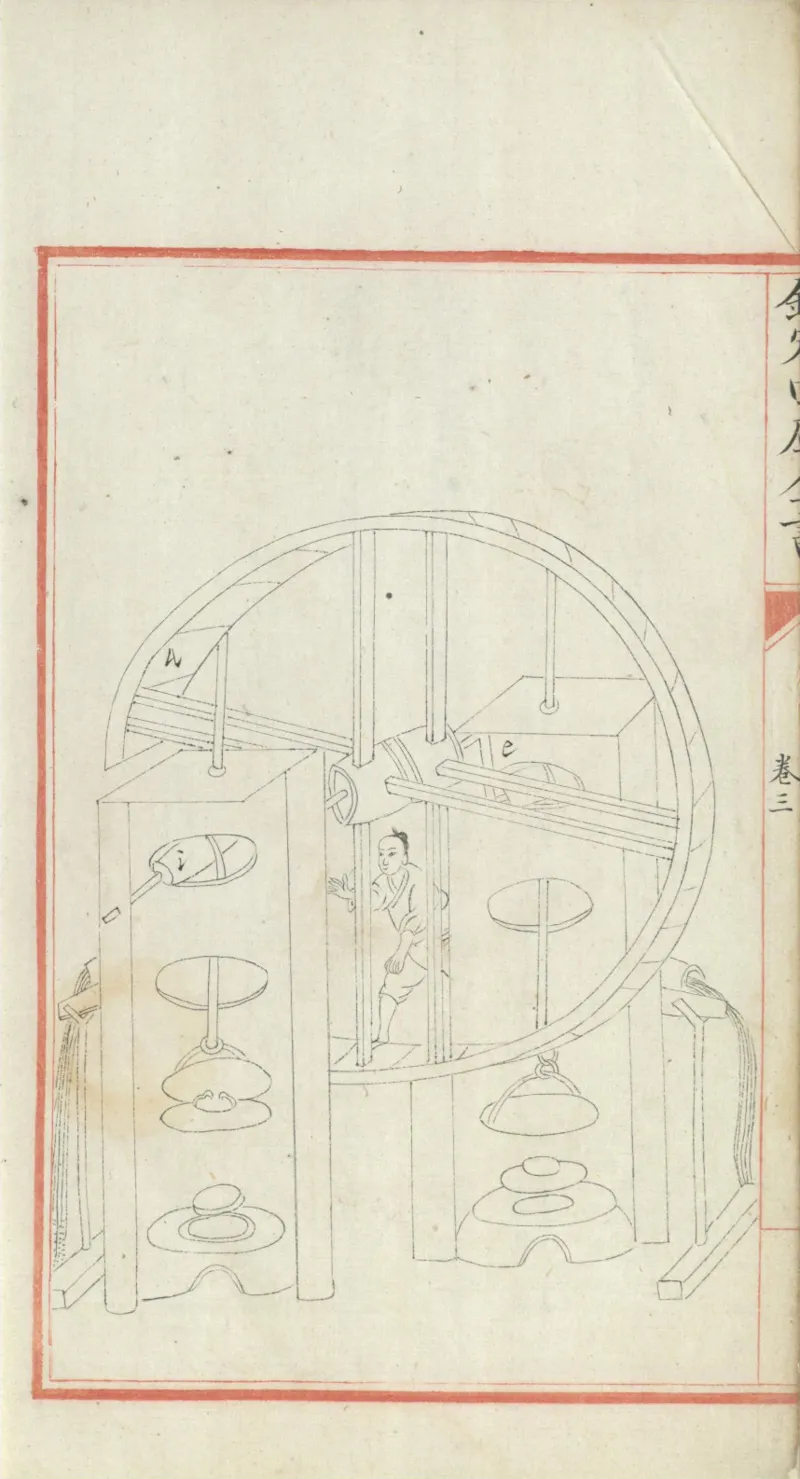 钦定四库全书.零本.子部.奇器图说.卷三.清乾隆时期文渊阁抄本_绝版书_天涯系列_t涯_绝版古籍电子书合集（13大类）_古代生活类