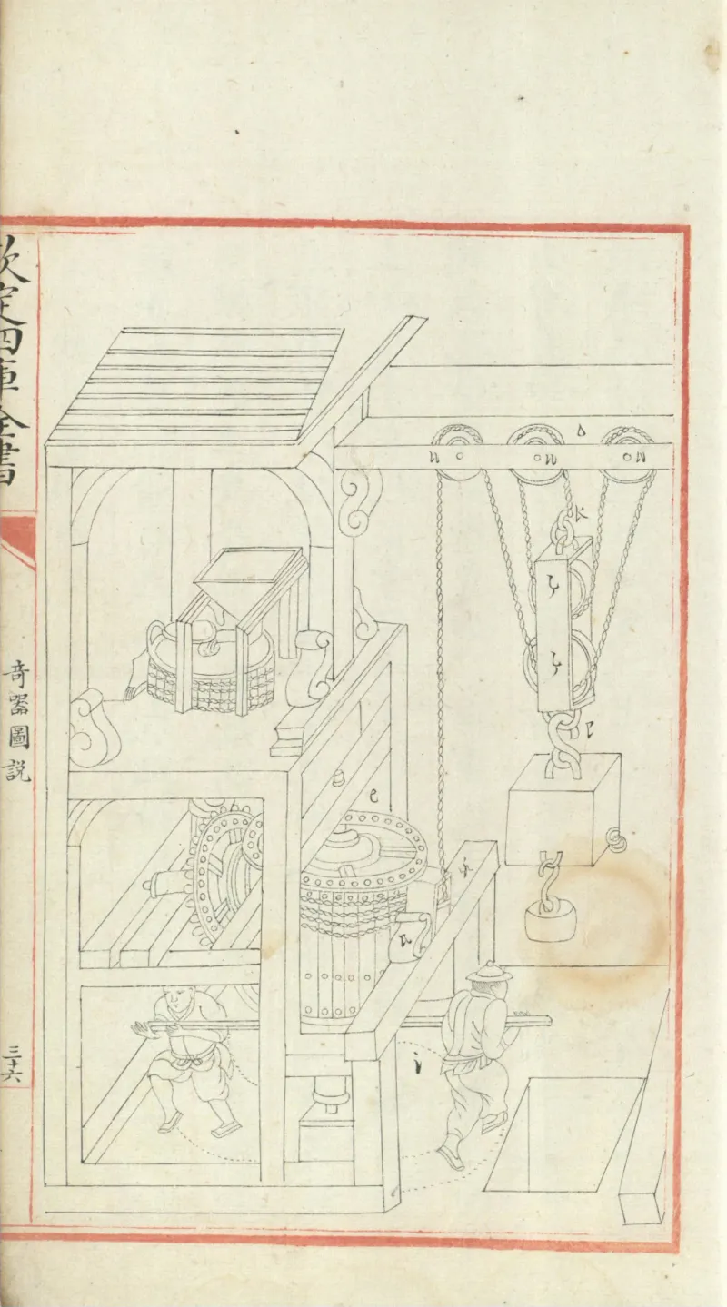 钦定四库全书.零本.子部.奇器图说.卷三.清乾隆时期文渊阁抄本_绝版书_天涯系列_t涯_绝版古籍电子书合集（13大类）_古代生活类