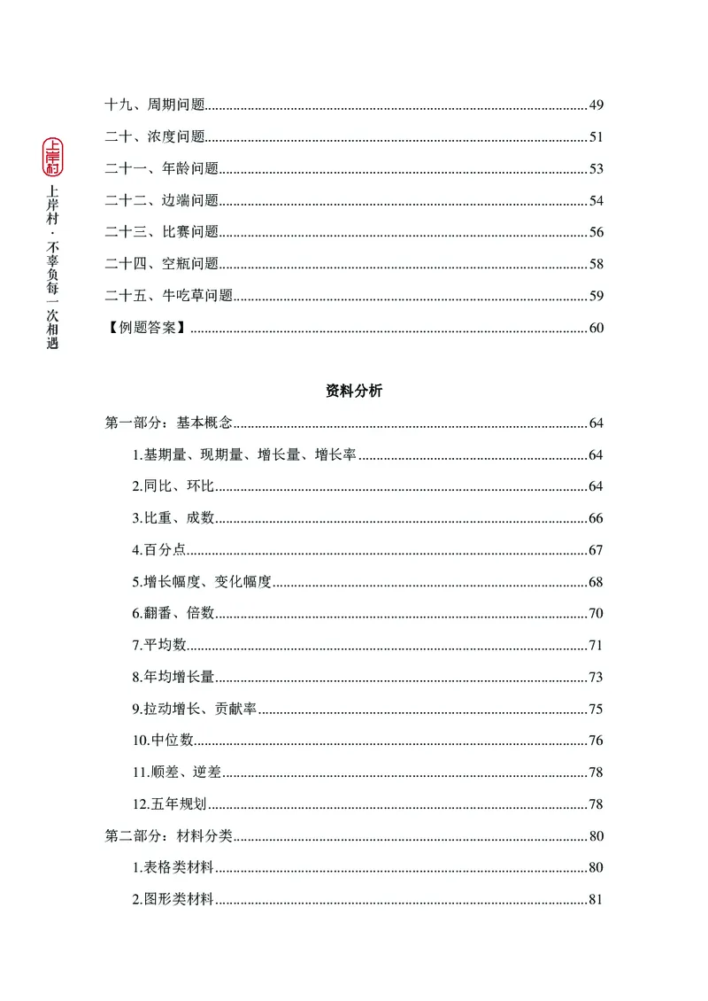 2025国省考行测理论课讲义（数资）_2026考公资料_（28）上岸村合集（司马、章晓铭、王永恒、天晓、忠政、丁旭等）_2025合集_3王永恒合集_讲义