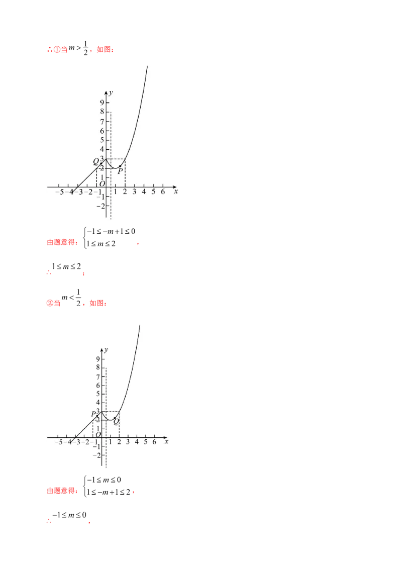 专题13二次函数的综合题（解析版）_2数学总复习_2025中考复习资料_（2025年中考复习全国通用）2024年中考数学真题专题分类精选汇编