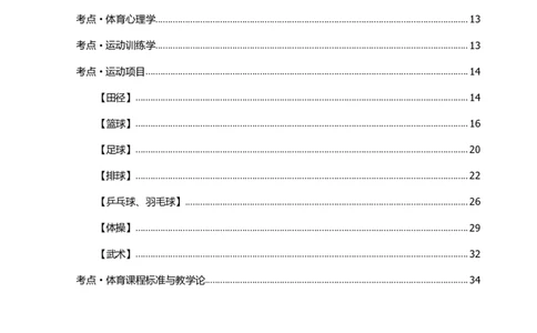 体育-知识点汇编_教资_25下资料合集二_25下最新科三知识点汇编+思维导图-高中_07.体育_03.思维导图+知识汇编