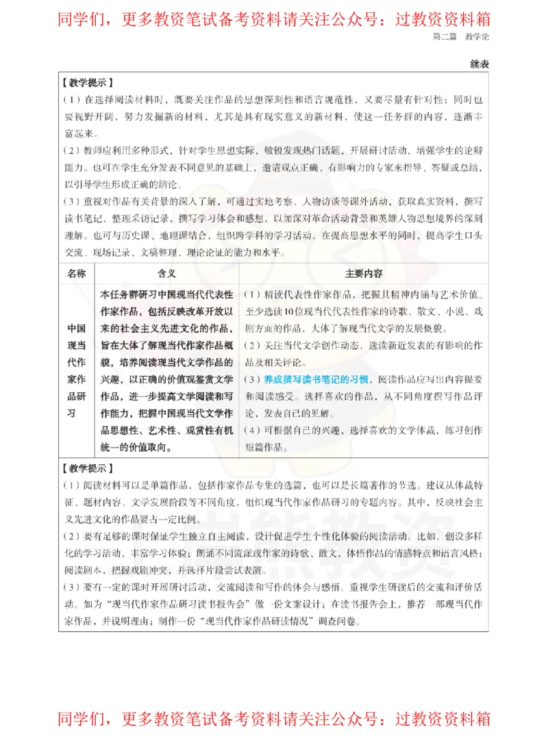 高中语文-课程标准_教资_初高中2026教资_26上资料（持续更新）_高中科三_高中科目三资料包合集②_高中语文