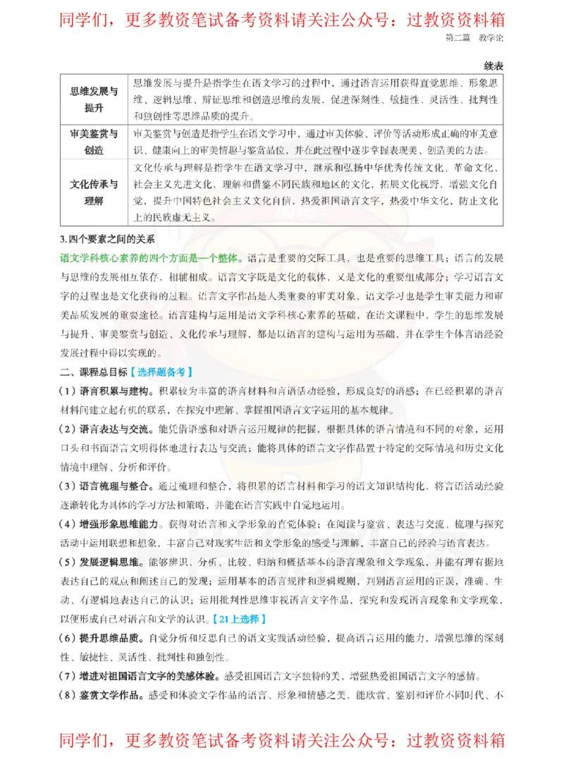 高中语文-课程标准_教资_初高中2026教资_26上资料（持续更新）_高中科三_高中科目三资料包合集②_高中语文