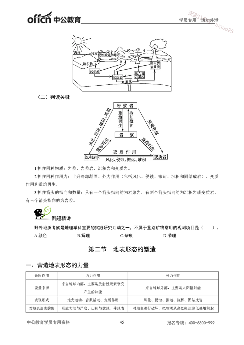 学科知识与教学能力-初中地理讲义172页_教资_33教资笔试历年真题汇总（科一+科二+科三）_科三真题_02初中科三各科电子资料包合集_地理（资料文档）_初中地理
