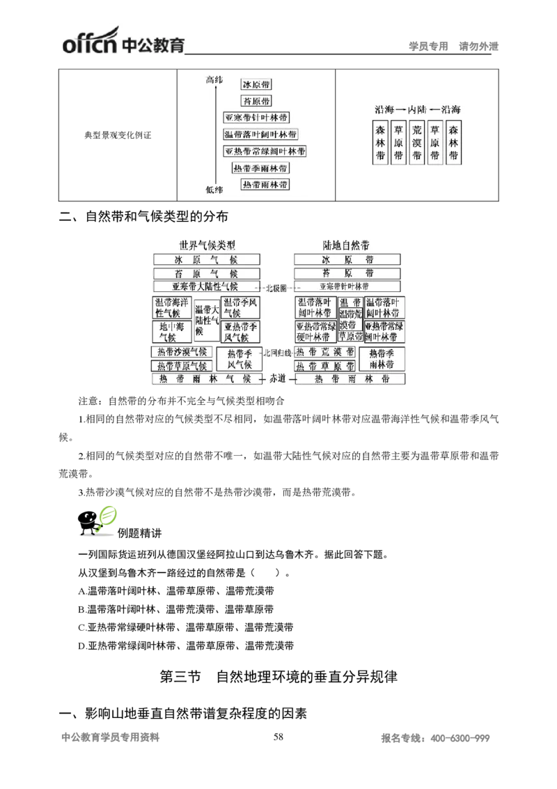 学科知识与教学能力-初中地理讲义172页_教资_33教资笔试历年真题汇总（科一+科二+科三）_科三真题_02初中科三各科电子资料包合集_地理（资料文档）_初中地理