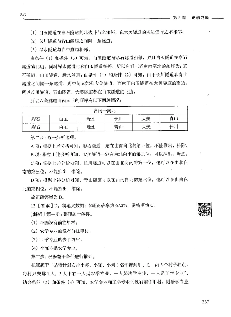 06判断推理（答案）_26吉林考备考资料包_11省考刷题包_04决战行测5000题_行测5000题2021年7月版次