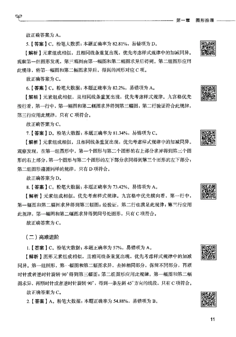 06判断推理（答案）2023年5月版_26吉林考备考资料包_11省考刷题包_04决战行测5000题_行测5000题2023年5月版次