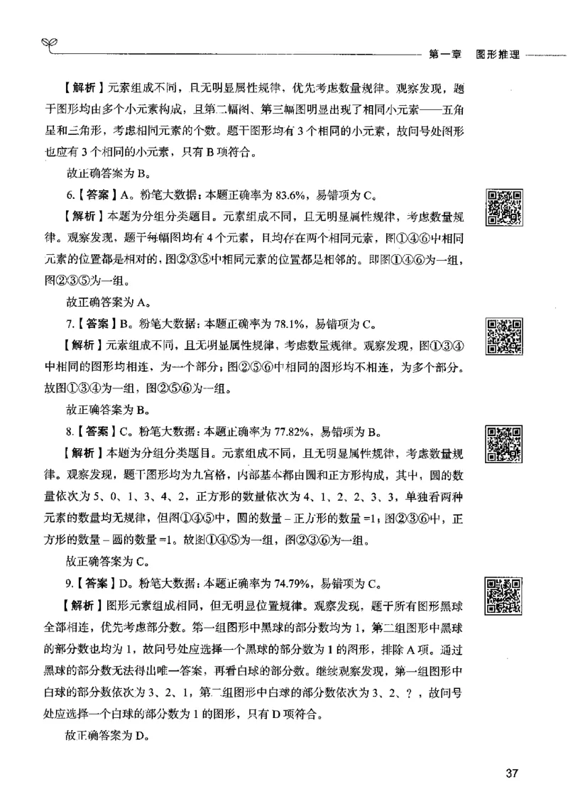 06判断推理（答案）2023年5月版_26吉林考备考资料包_11省考刷题包_04决战行测5000题_行测5000题2023年5月版次