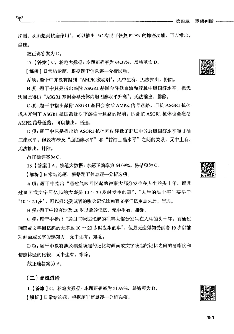 06判断推理（答案）2023年5月版_26吉林考备考资料包_11省考刷题包_04决战行测5000题_行测5000题2023年5月版次