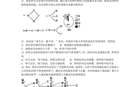 2011年山东省东营市中考生物试题(word版含答案)_中考真题_8.生物中考真题2015-2024年_地区卷_山东省_东营中考生物09-22