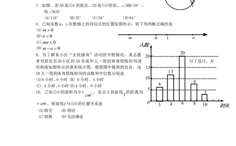 2011年四川省成都市中考数学试卷及答案_中考真题_2.数学中考真题2015-2024年_地区卷_四川省_四川成都数学08-22