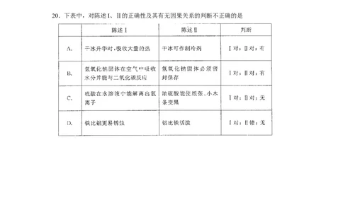 2009年南京中考化学试题及答案_中考真题_5.化学中考真题2015-2024年_地区卷_江苏省_南京化学08-22