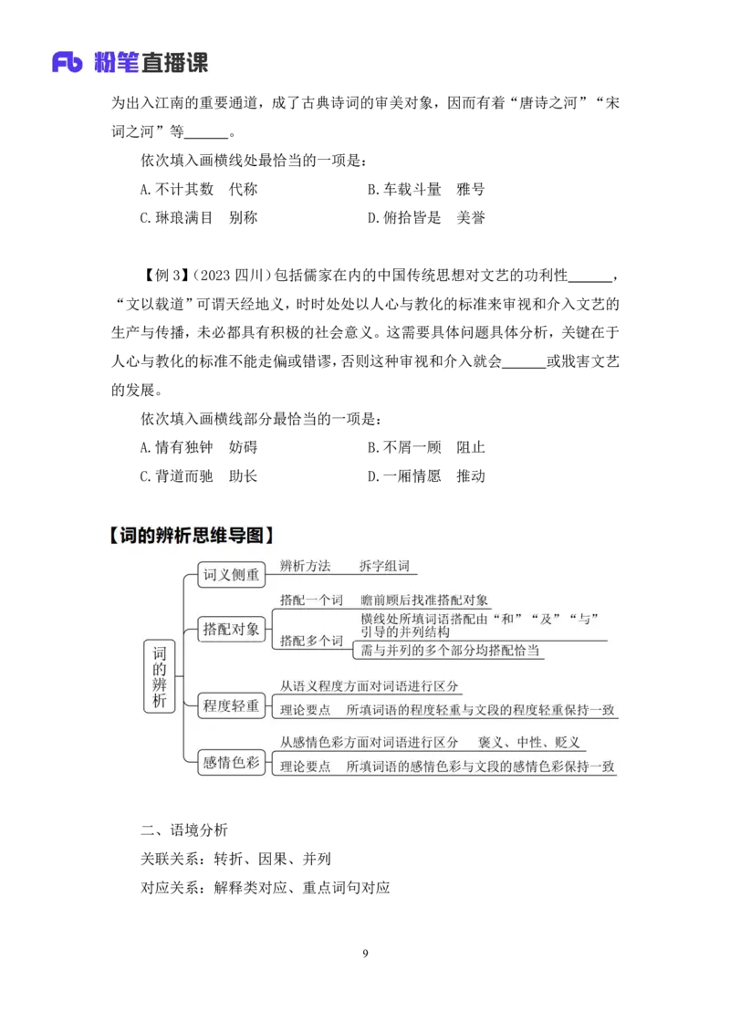 2024.03.22+方法精讲-言语5+明蕾（讲义+笔记）（笔试系统班图书大礼包：2025国考2期）_2026考公资料_（10）粉笔_2025粉笔国考省考980（课＋笔记）_粉笔980（25多省）_3.名师理论录播课_言语理解