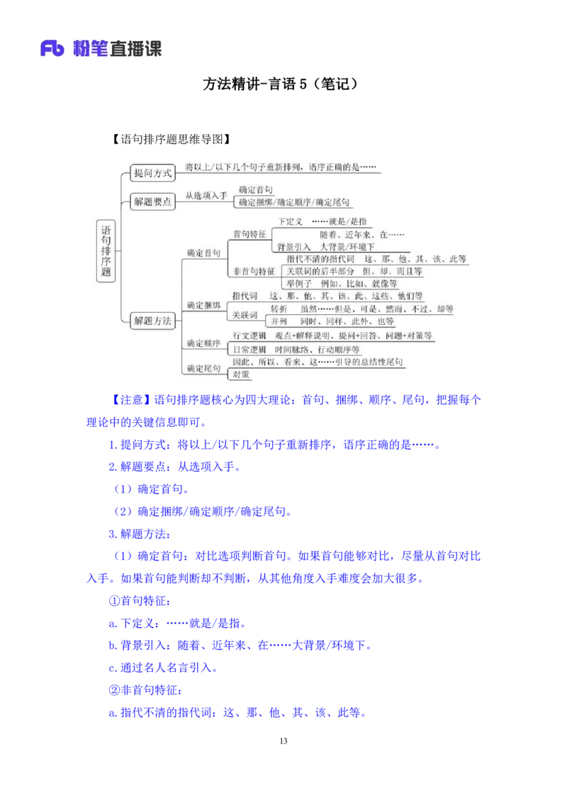 2024.03.22+方法精讲-言语5+明蕾（讲义+笔记）（笔试系统班图书大礼包：2025国考2期）_2026考公资料_（10）粉笔_2025粉笔国考省考980（课＋笔记）_粉笔980（25多省）_3.名师理论录播课_言语理解