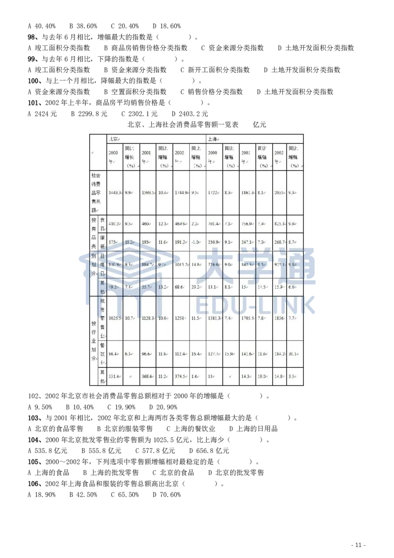 2004年国家公务员录用考试《行测》真题（A卷）_2000-2025国考行测PDF