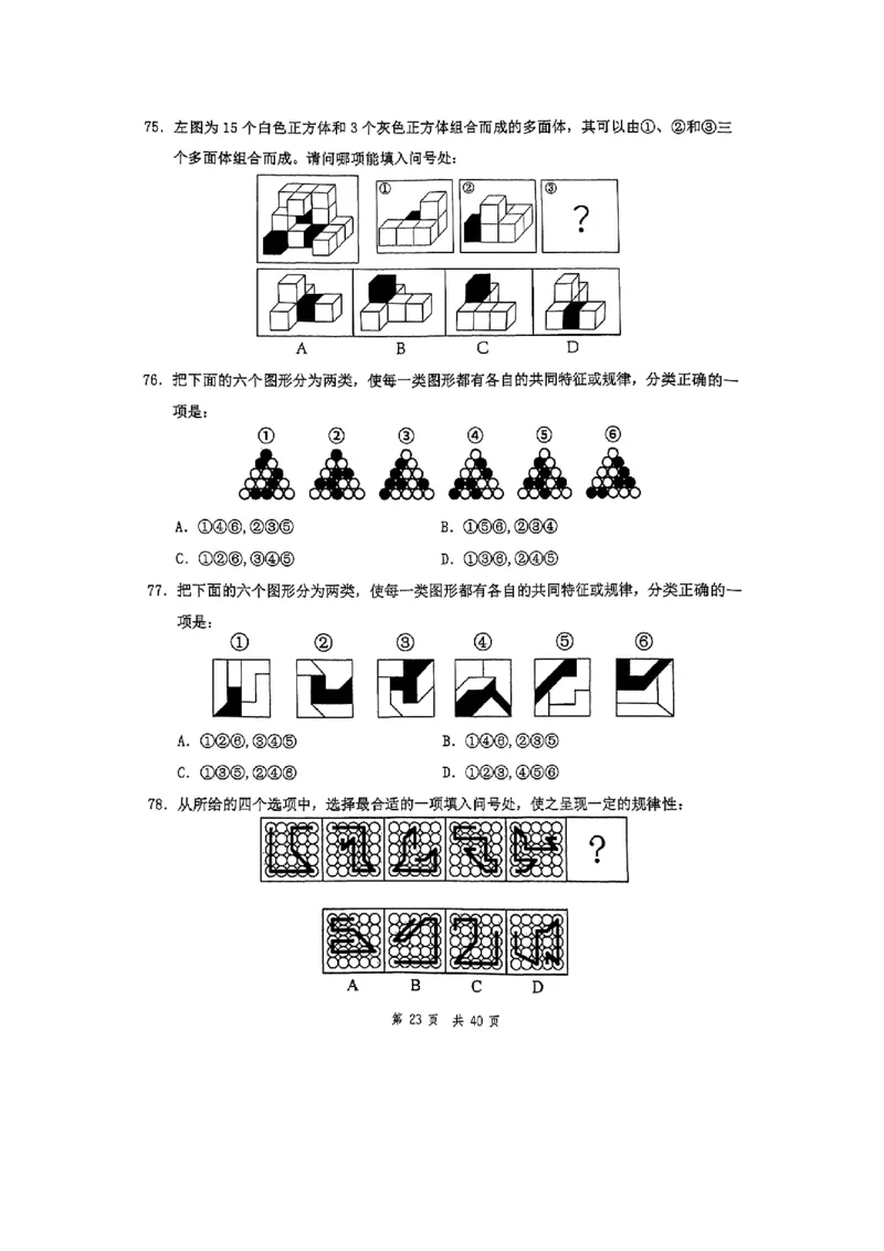 套题十_2026考公资料_花生十三合集_套题班2025花生行测+飞扬申论套题⭐⭐_行测套题2025花生十三国考套卷班一期_套题电子版