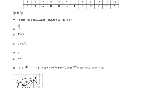 数学（参考答案及评分标准）_2数学总复习_赠送：2024中考模拟题数学_押题预测_2024年中考押题预测卷02（天津卷）-数学（含考试版、全解全析、参考答案、答题卡）