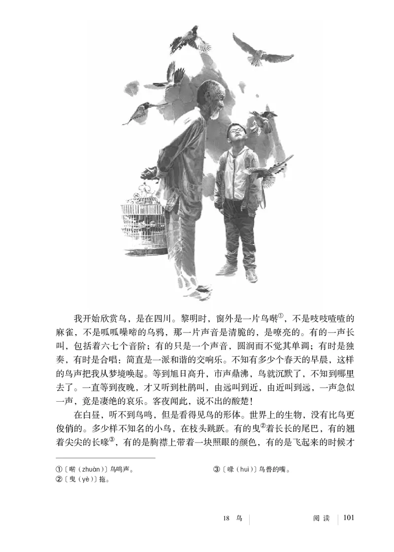 2018部编版初中语文7年级上册_4-教培资料-26年最新资料-同步更新_科一科二电子资料合集中小幼（笔记真题知识点汇总等）文件多，按需保存_各机构笔记合集（中小幼）推荐