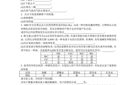 2008年山东省临沂市中考化学试题及答案_中考真题_5.化学中考真题2015-2024年_地区卷_山东省_临沂化学08-21