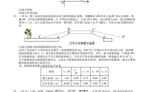 数学（上海卷）（考试版A4）_2数学总复习_赠送：2024中考模拟题数学_二模_数学（上海卷）-：2024年中考第二次模拟考试