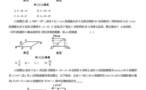 2025年中考数学专题复习：分析函数图像（含解析）_2数学总复习_2025中考复习资料_2025年中考数学专题复习（通用版，含解析）
