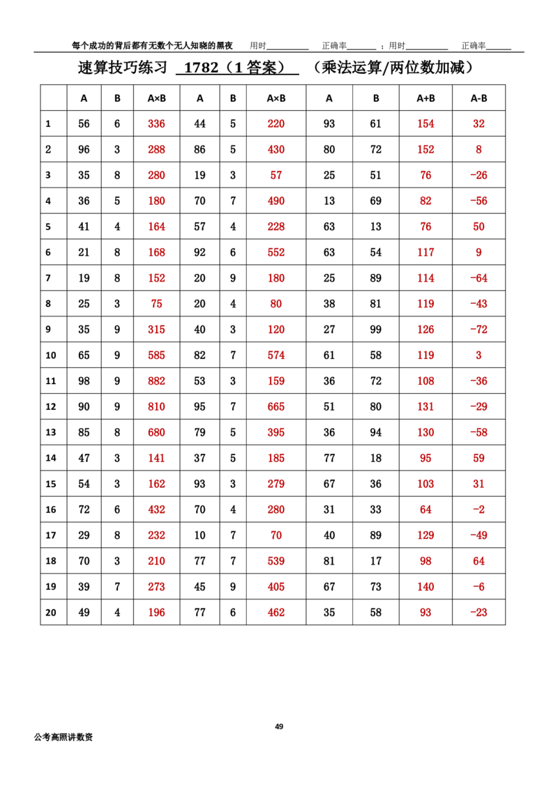 新速算1773-1782(答案版)_2026考公资料_超格合集_数资高照合集_速算高照抖音速算直播课_速算每日打卡题