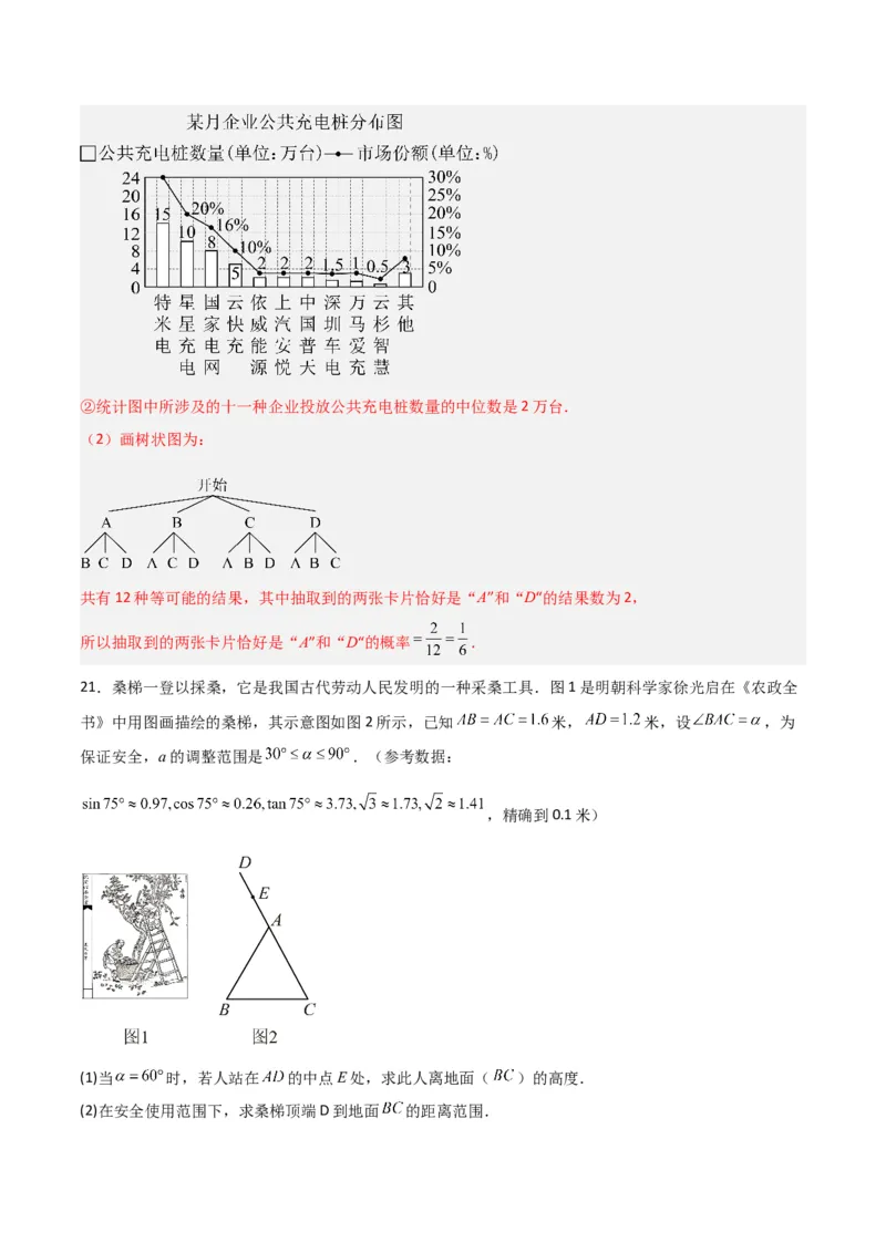 全国通用卷（全解全析）_2数学总复习_赠送：2024中考模拟题数学_一模_数学（全国通用卷）-2024年中考第一次模拟考试