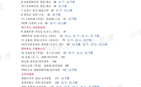 134页新版选择性必修中册课文梳理@我到山中去_4-教培资料-26年最新资料-同步更新_初中高中教资_03科三专项（进去保存报考的学科即可）_12小某书热门博主（高中语文）